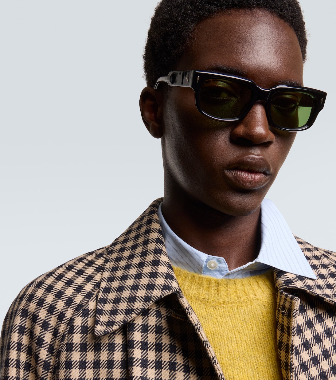 Lunettes de soleil Mattei rectangulaires | Jacques Marie Mage