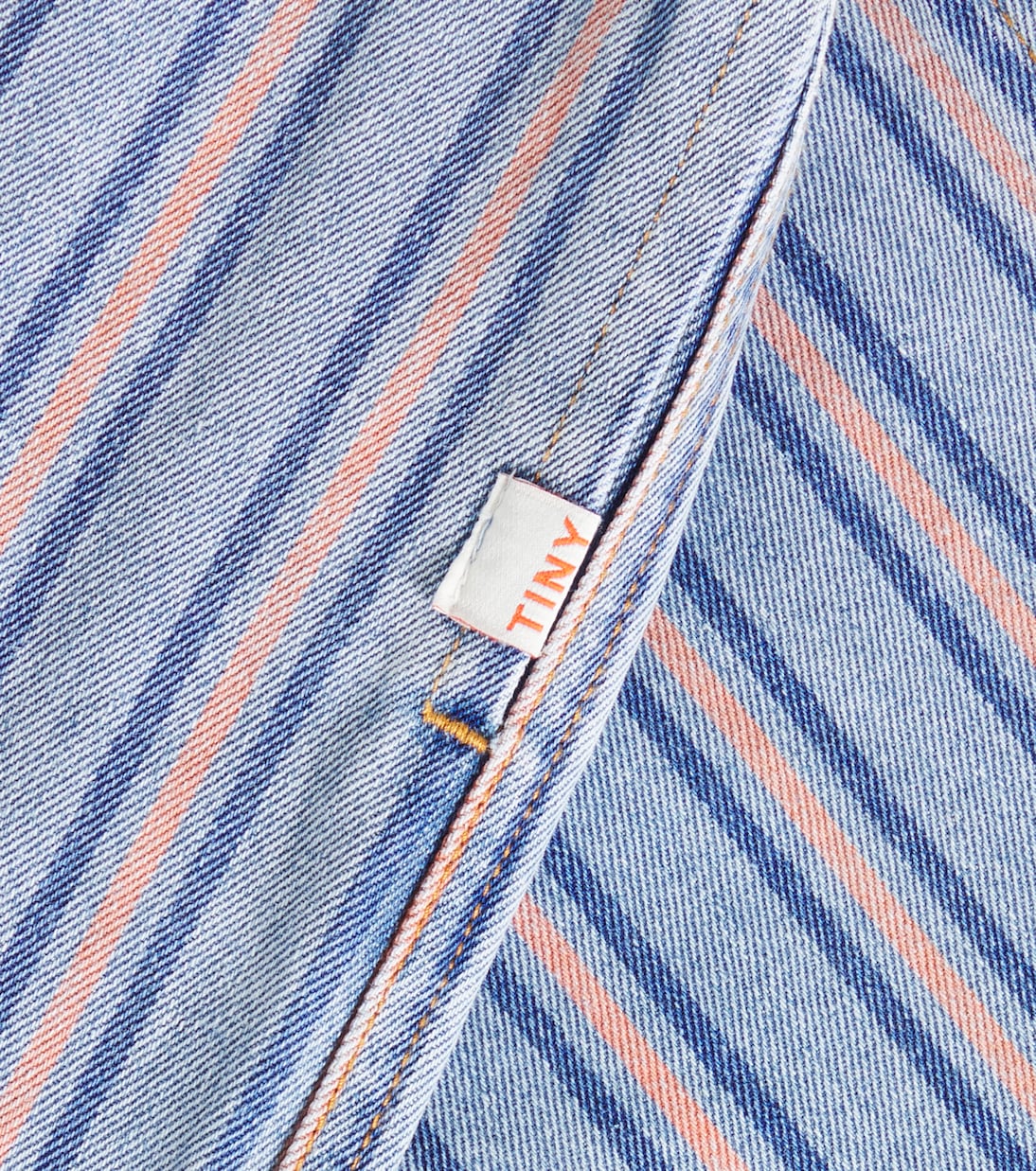 Stripes tapered jeans | Tinycottons