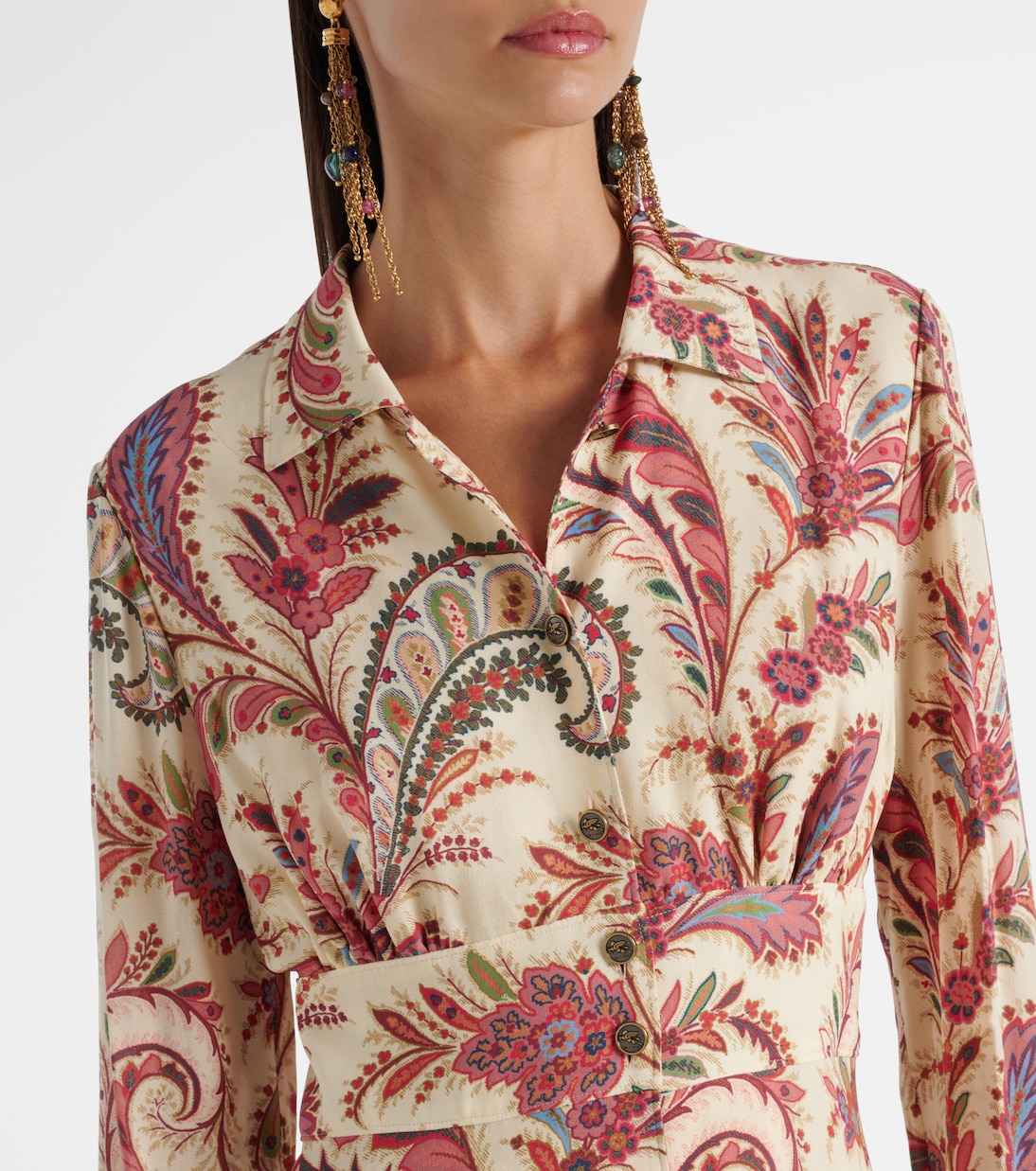 Paisley shirt dress | Etro