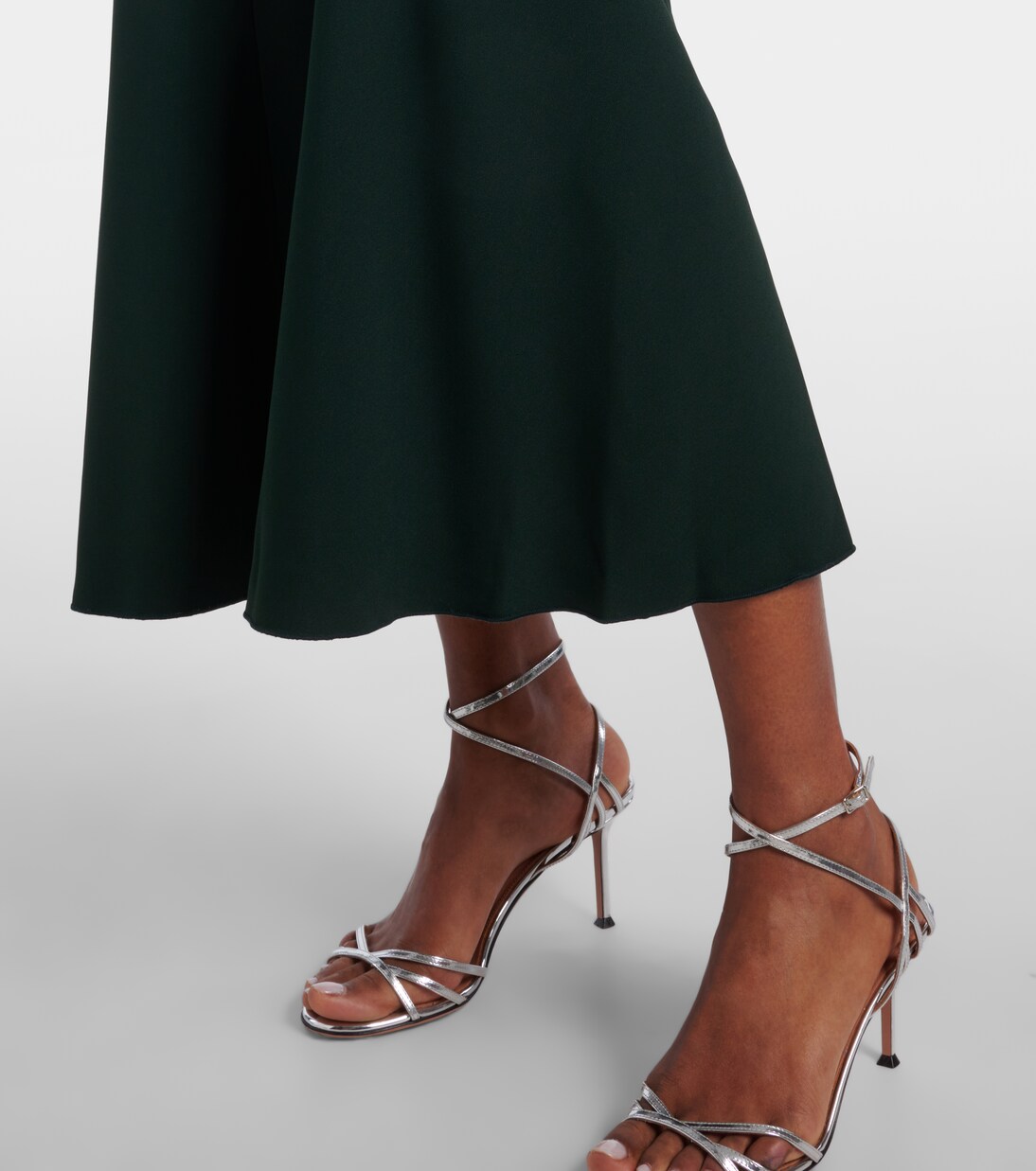 Gathered midi dress | Victoria Beckham
