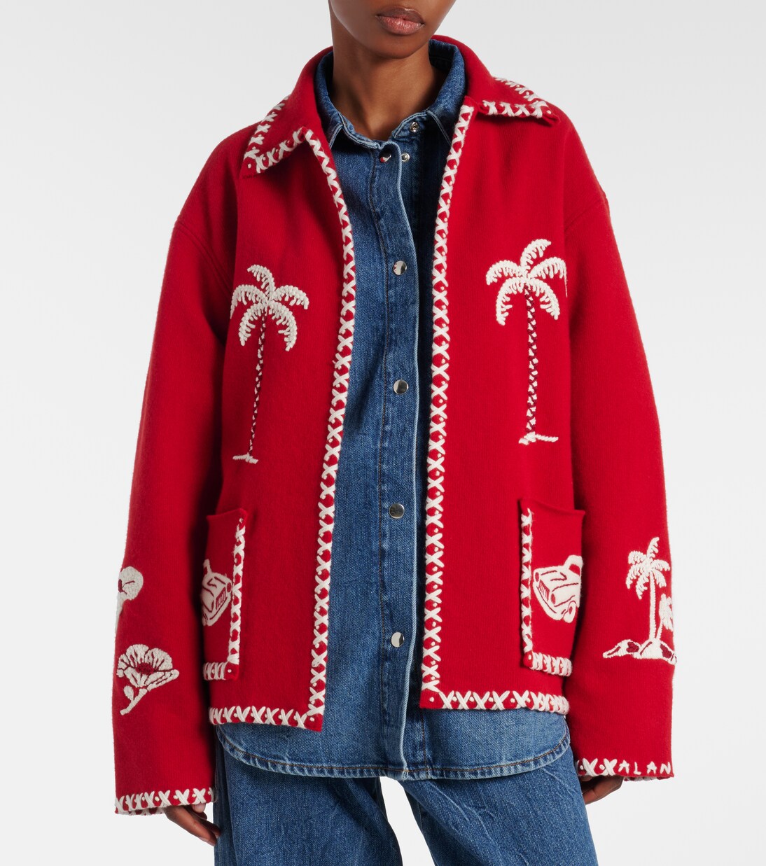 Remember Me virgin wool jacket  | Alanui