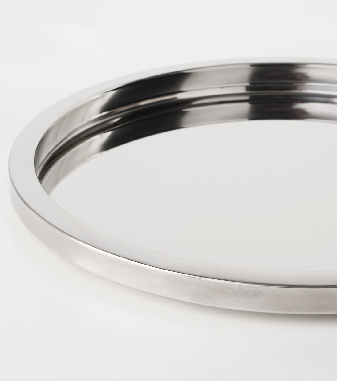 Stainless steel decorative tray | Louise Roe