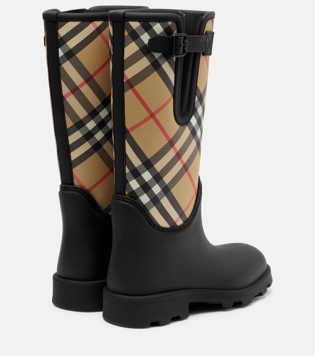 Marsh Burberry Check rain boots  | Burberry