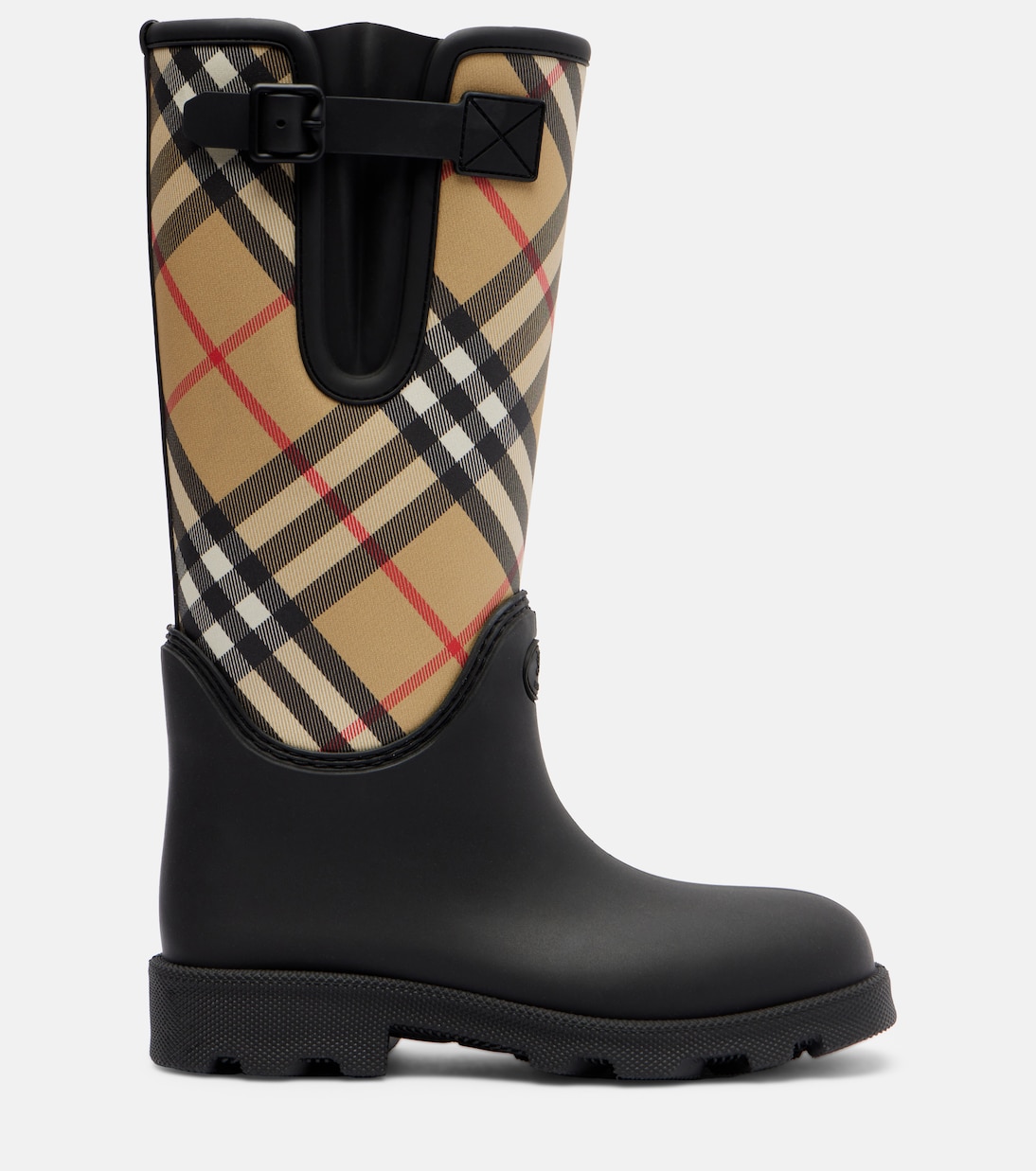 Marsh Burberry Check rain boots  | Burberry