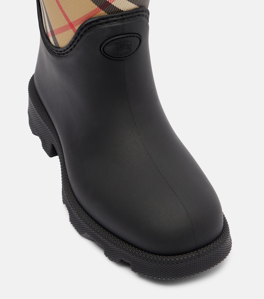 Marsh Burberry Check rain boots  | Burberry
