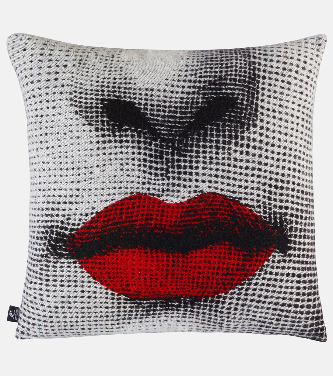 Kiss jacquard cushion | Fornasetti