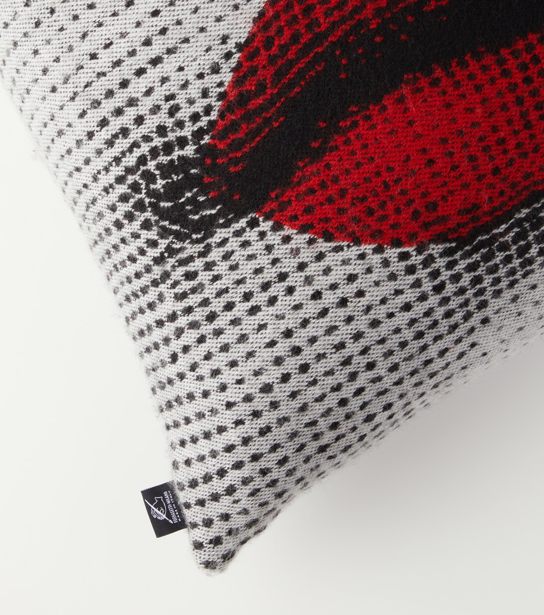 Kiss jacquard cushion | Fornasetti