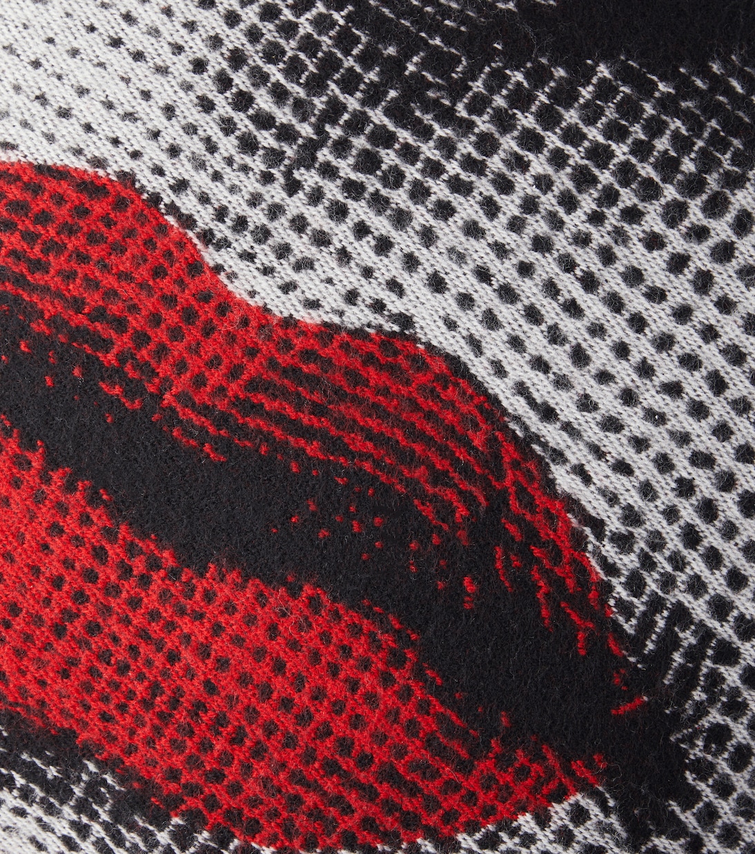 Kiss jacquard cushion | Fornasetti