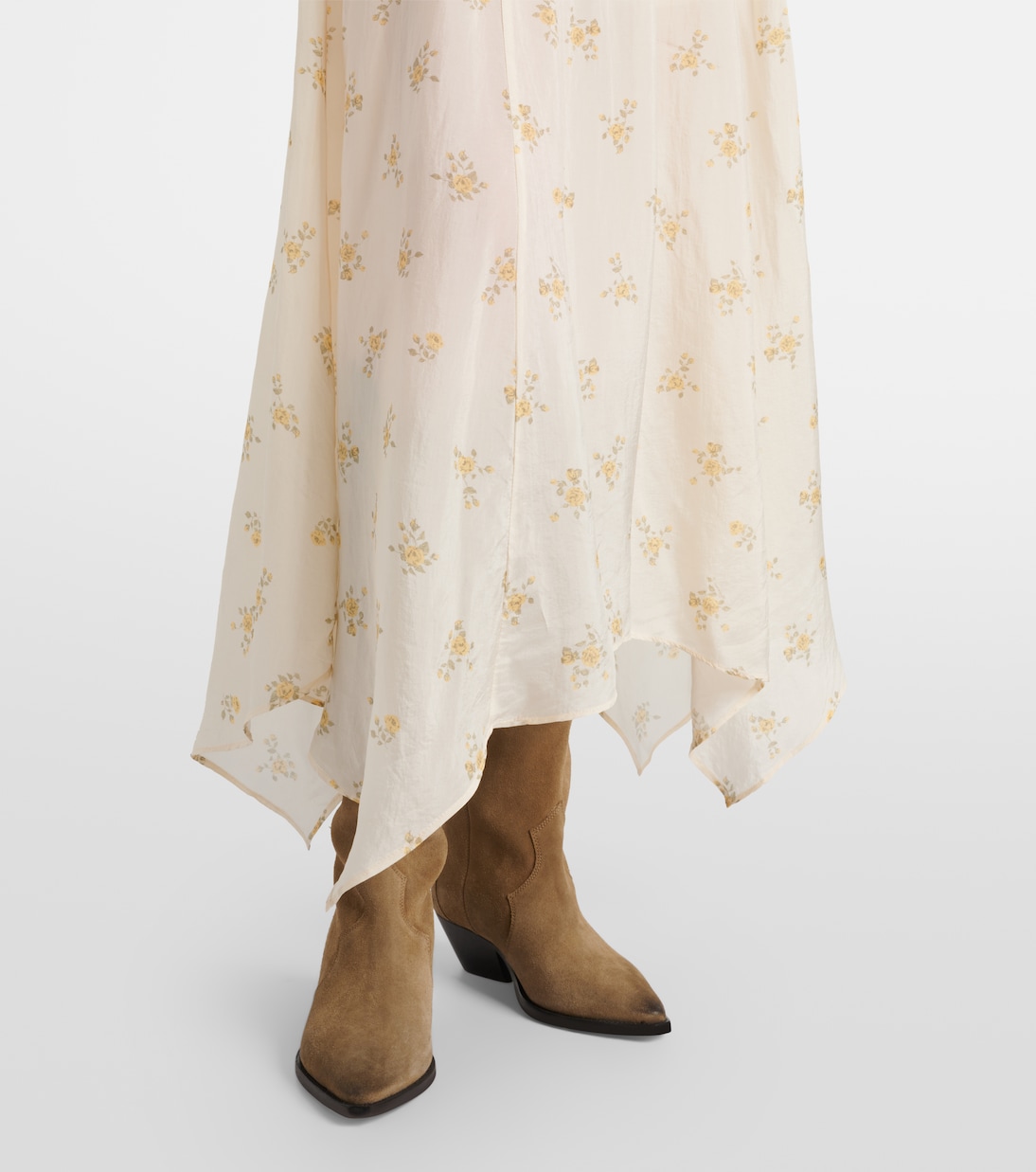 Abito lungo con stampa | Ganni