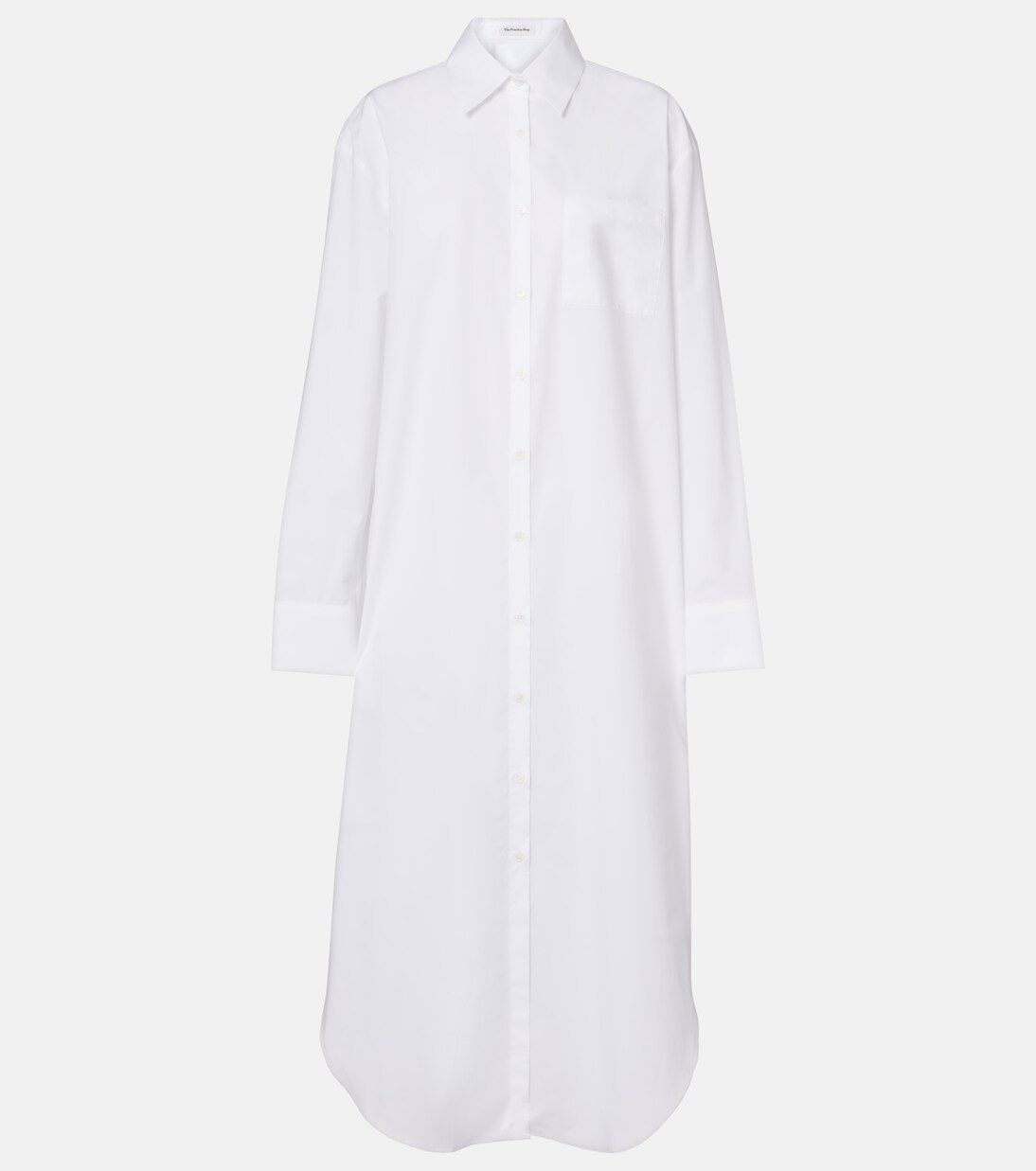 Robe chemise Helena en coton | The Frankie Shop