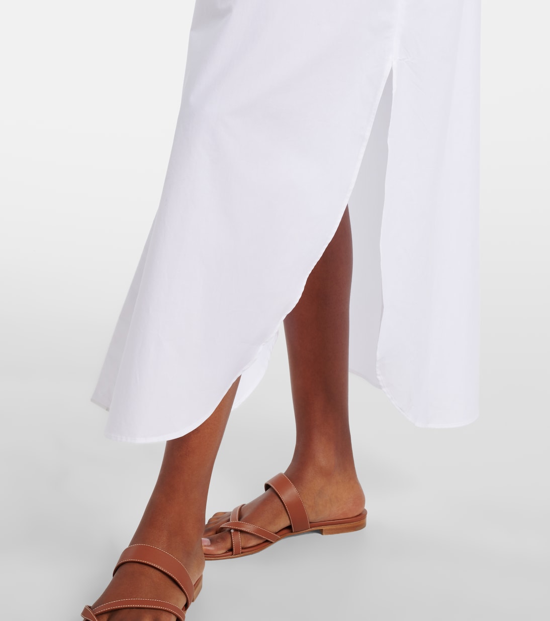 Robe chemise Helena en coton | The Frankie Shop