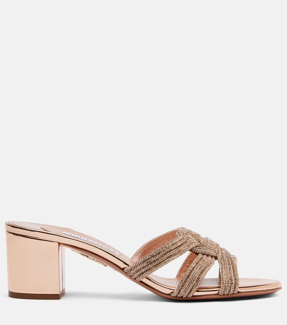 Sandales Felix en cuir à ornements | Aquazzura