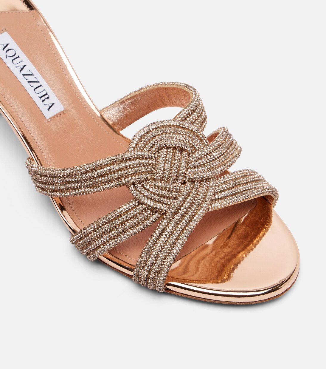 Sandales Felix en cuir à ornements | Aquazzura