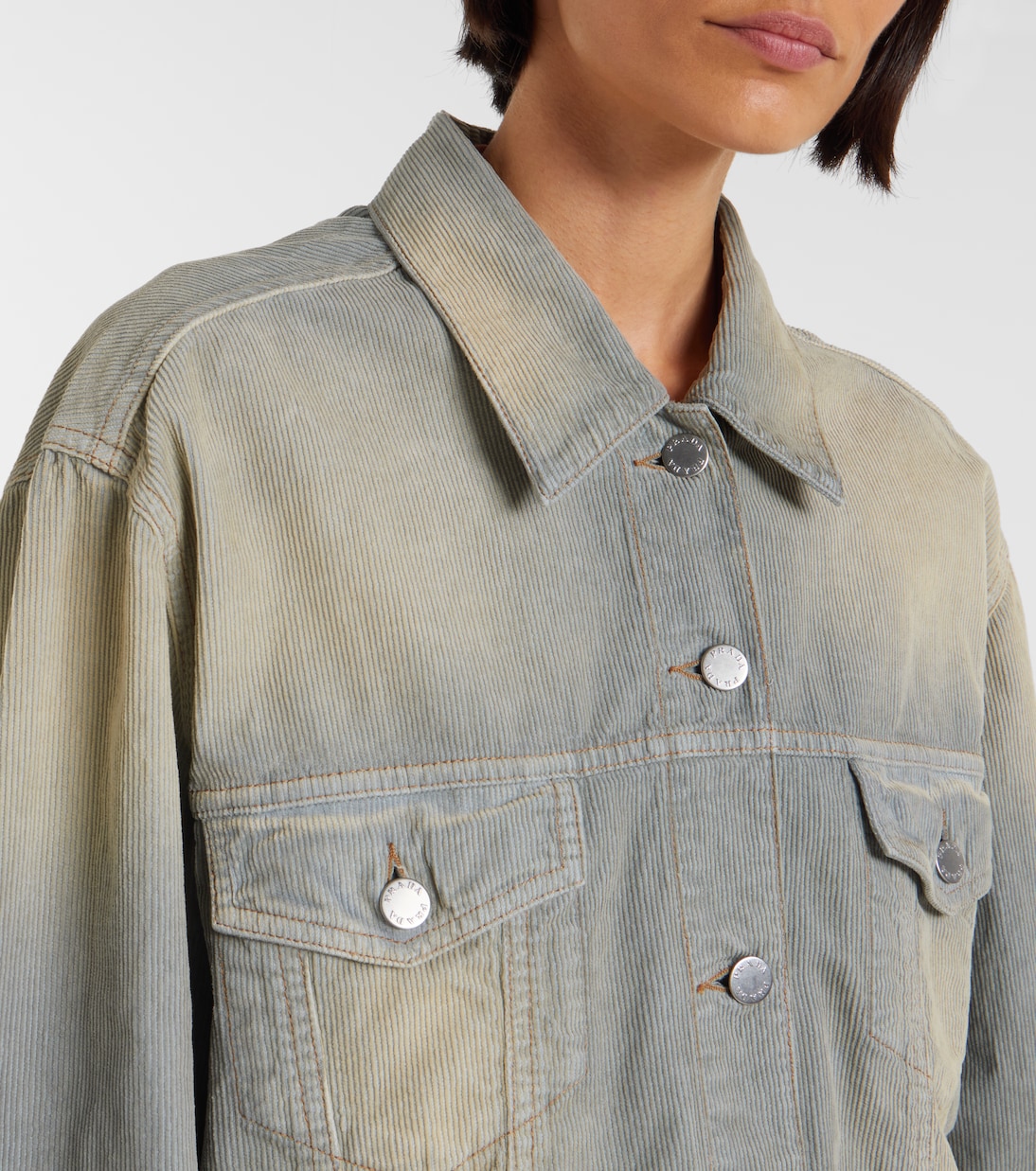 Cotton corduroy jacket | Prada