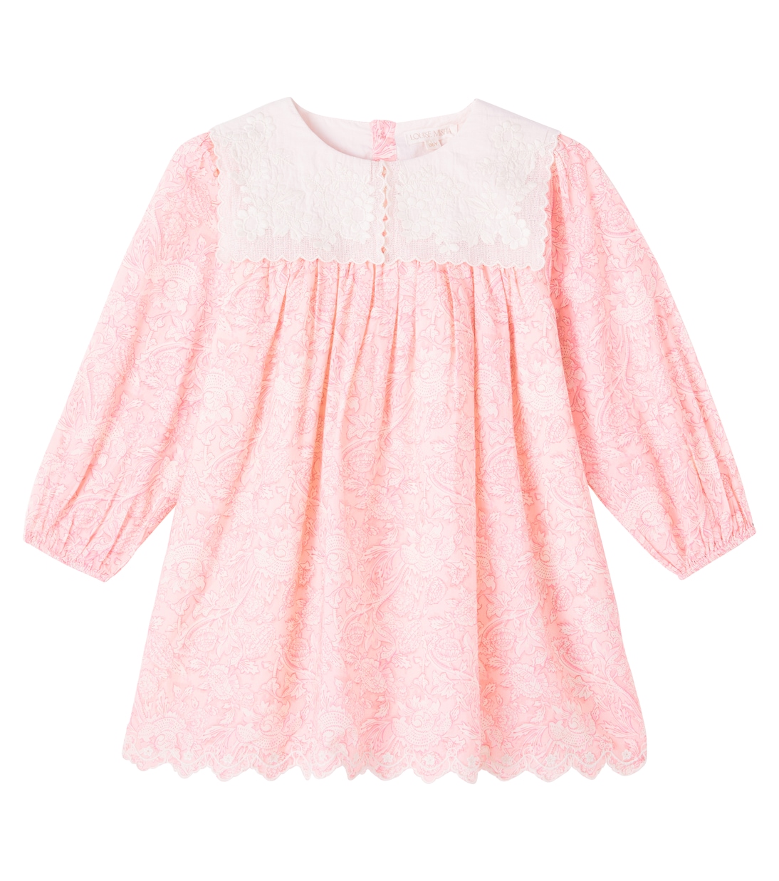 Kleid Arinola aus Baumwolle mit Spitze | Louise Misha