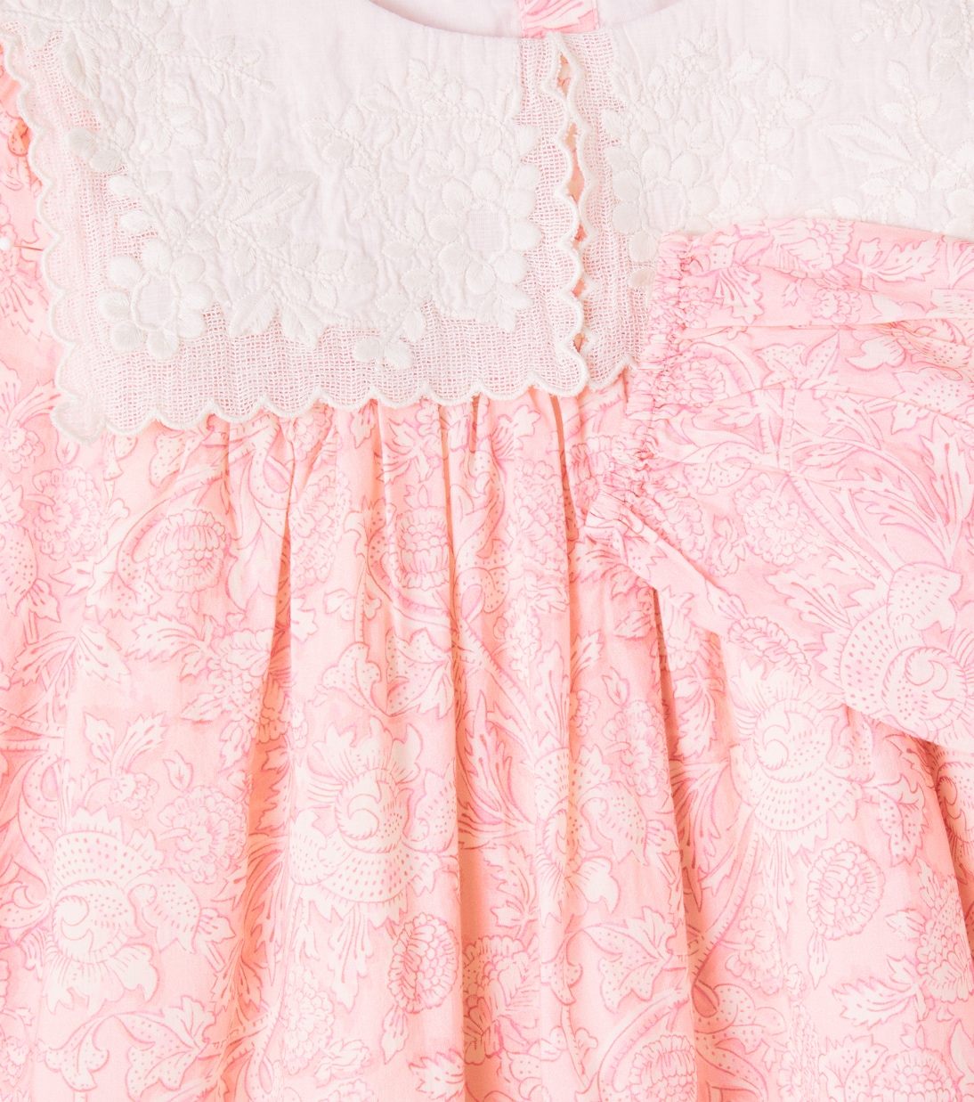 Kleid Arinola aus Baumwolle mit Spitze | Louise Misha