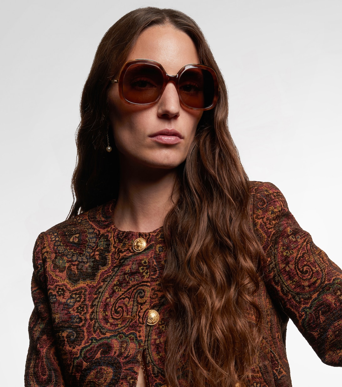 Aly oversized square sunglasses | Chloé