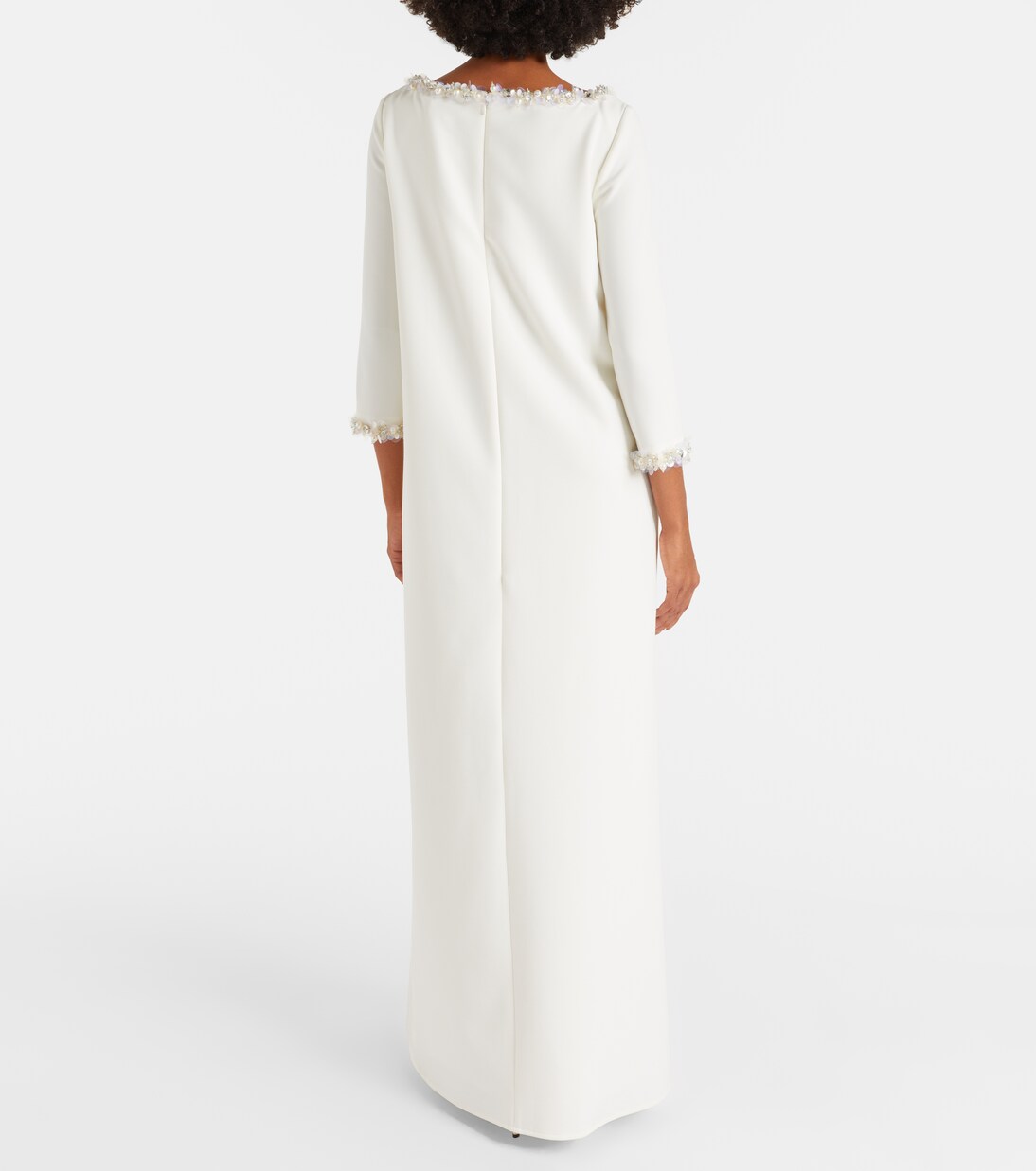 Bridal Robe Lanai aus Crêpe | Safiyaa