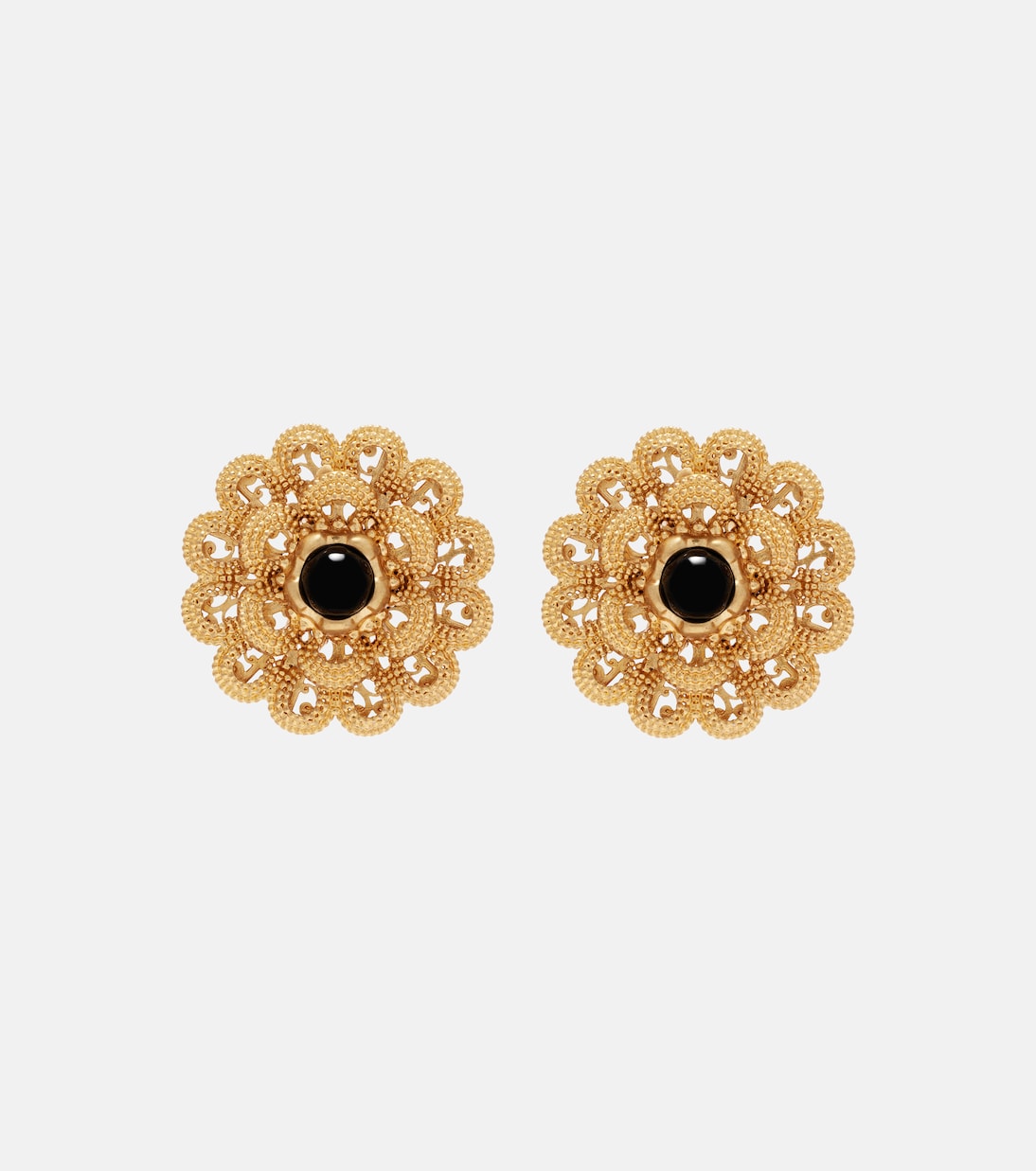 Chloé Feather embellished earrings | Chloé
