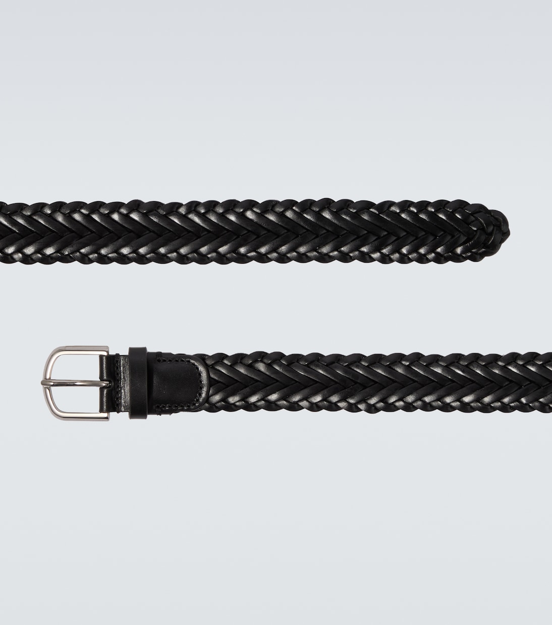 Braided leather belt | Giorgio Armani