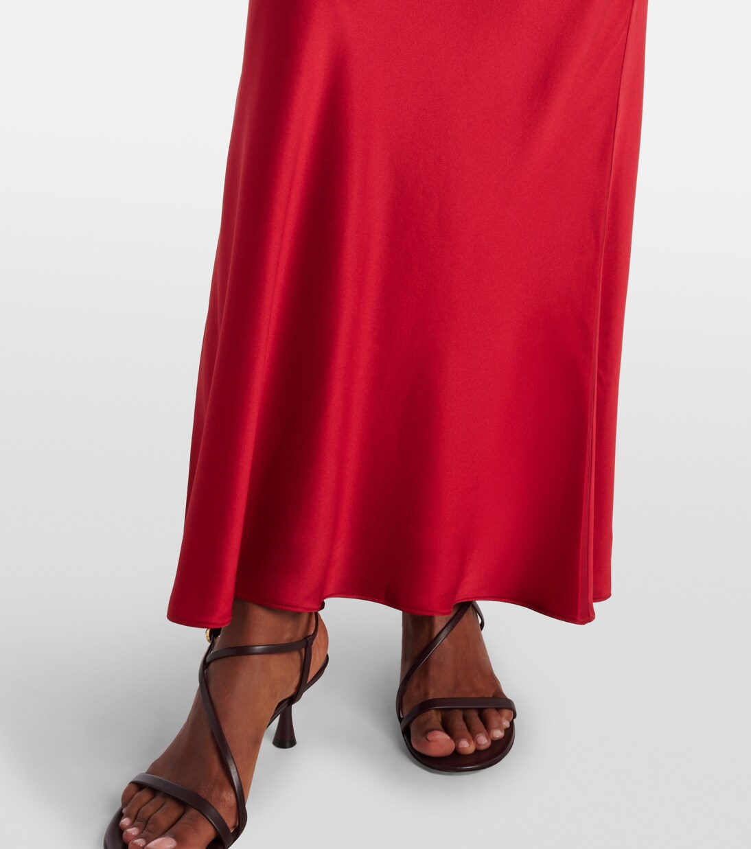 Silk charmeuse maxi skirt | The Sei