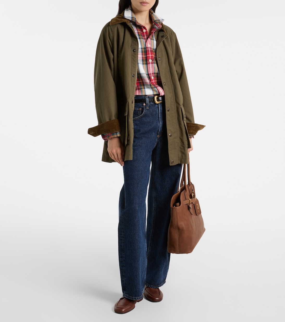 Plaid cotton fleece shirt | Polo Ralph Lauren