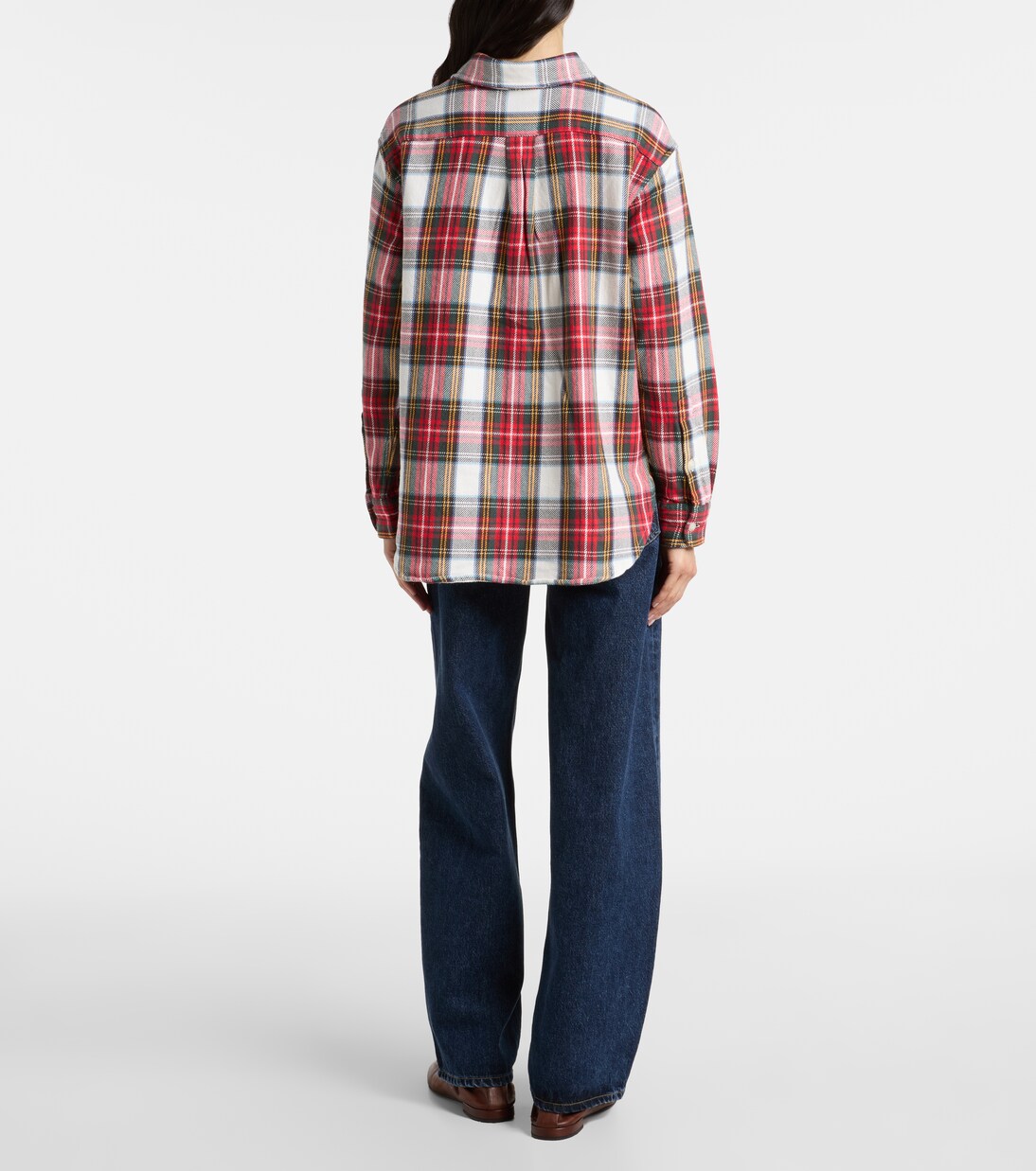 Plaid cotton fleece shirt | Polo Ralph Lauren