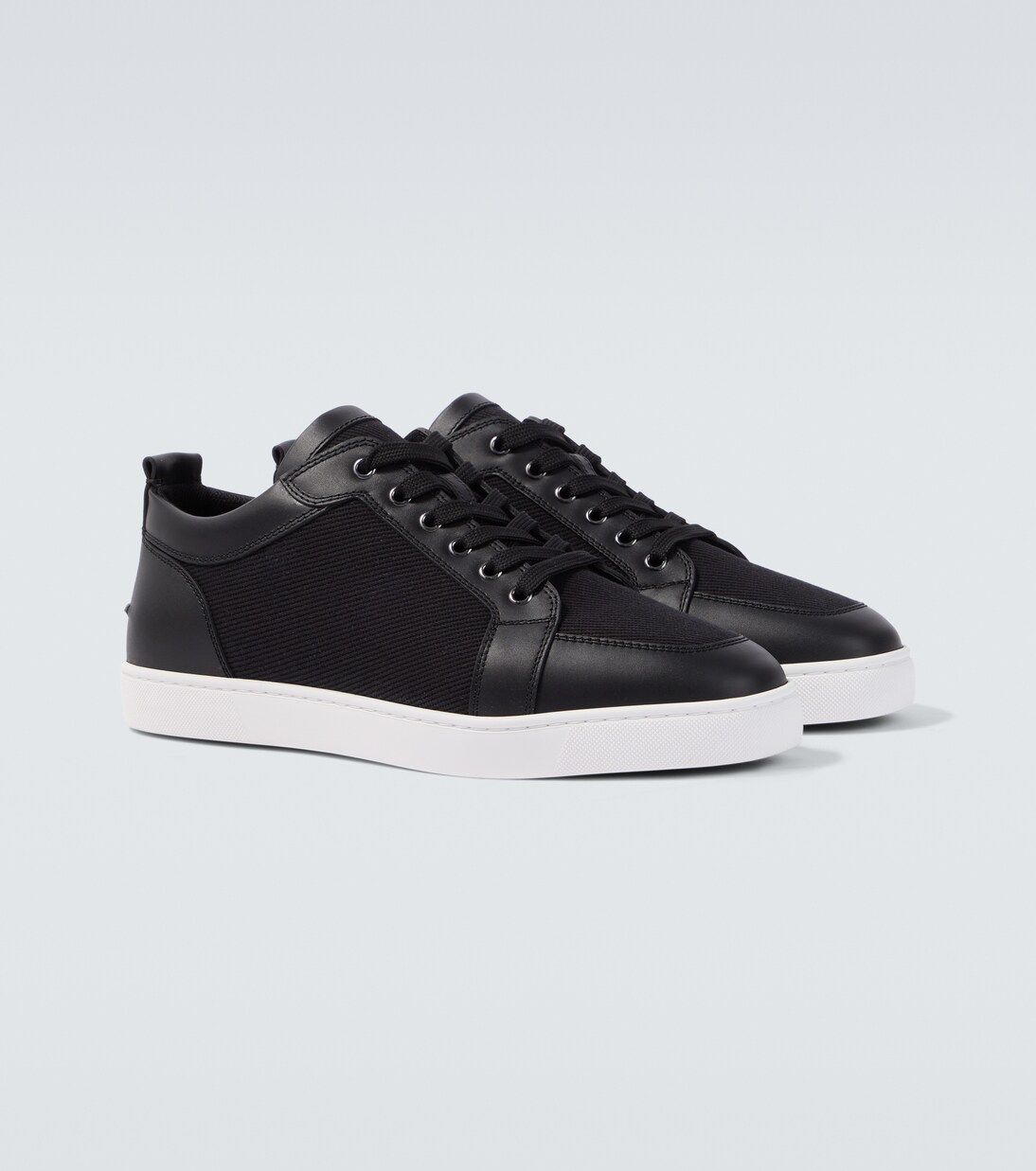 Zapatillas Rantulow de sarga con piel | Christian Louboutin