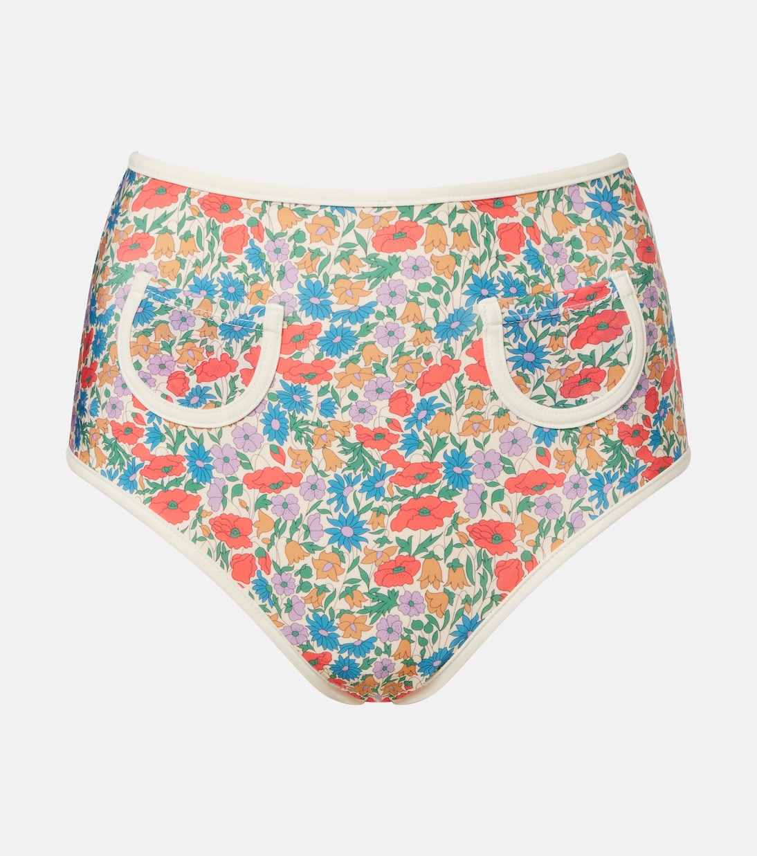 Culotte de bikini Polly à fleurs | Montce