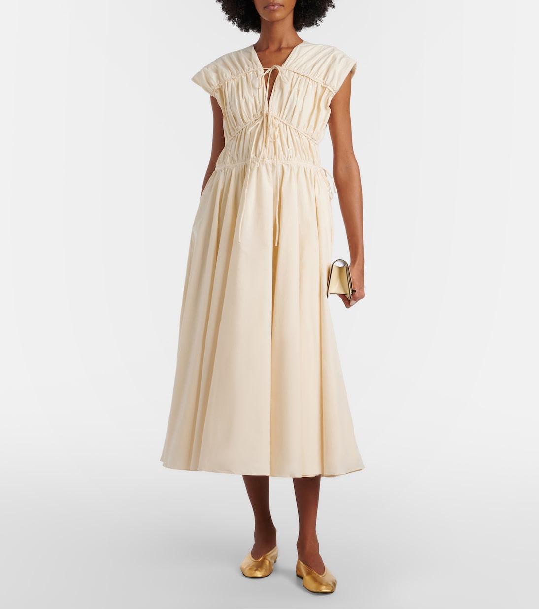 Midikleid Ceres aus Baumwolle | Tove