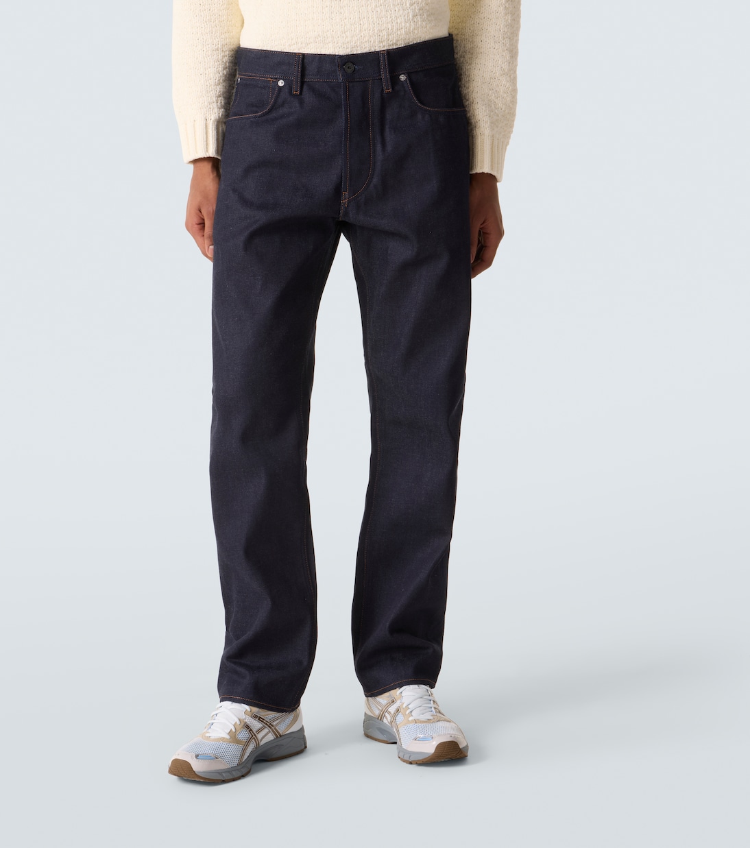 Mid-Rise Straight Jeans | Stone Island