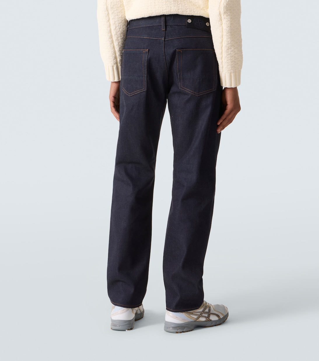 Mid-Rise Straight Jeans | Stone Island