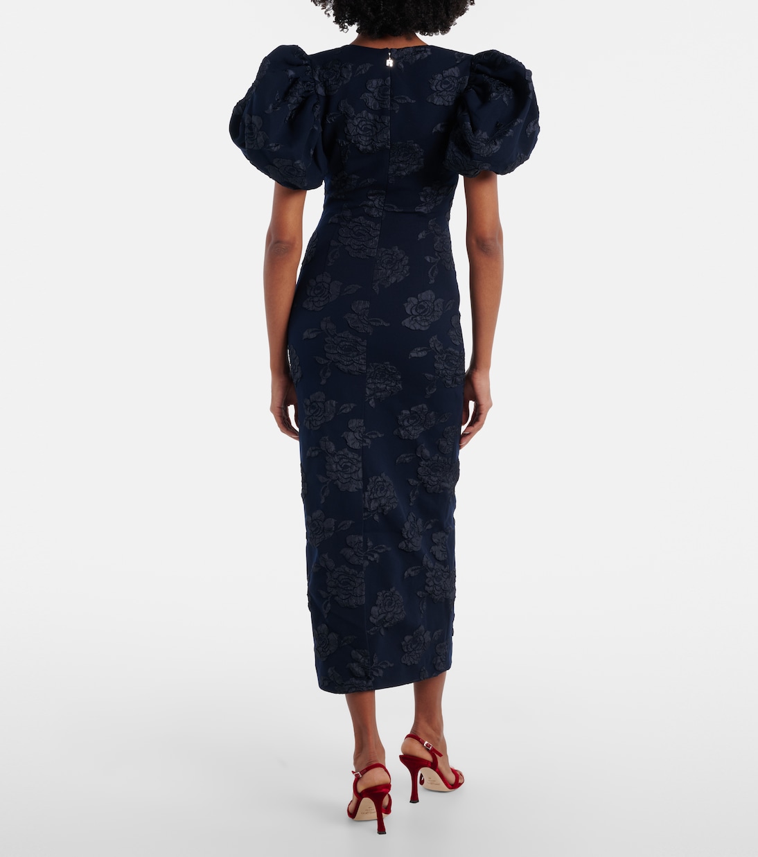 Midikleid Ruby aus Jacquard | Rotate