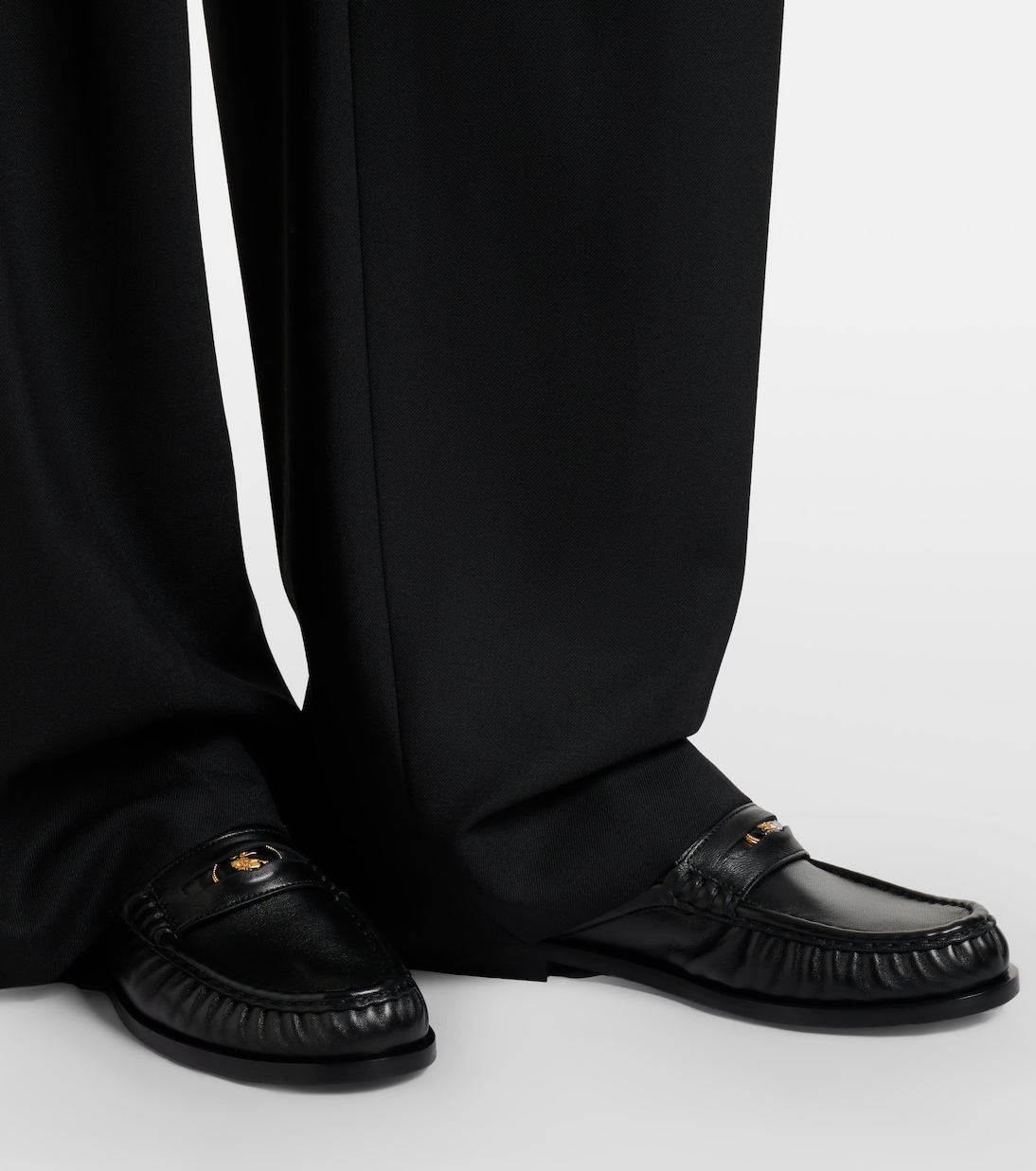 Slippers aus Leder | Burberry