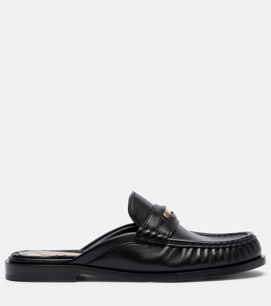 Slippers aus Leder | Burberry