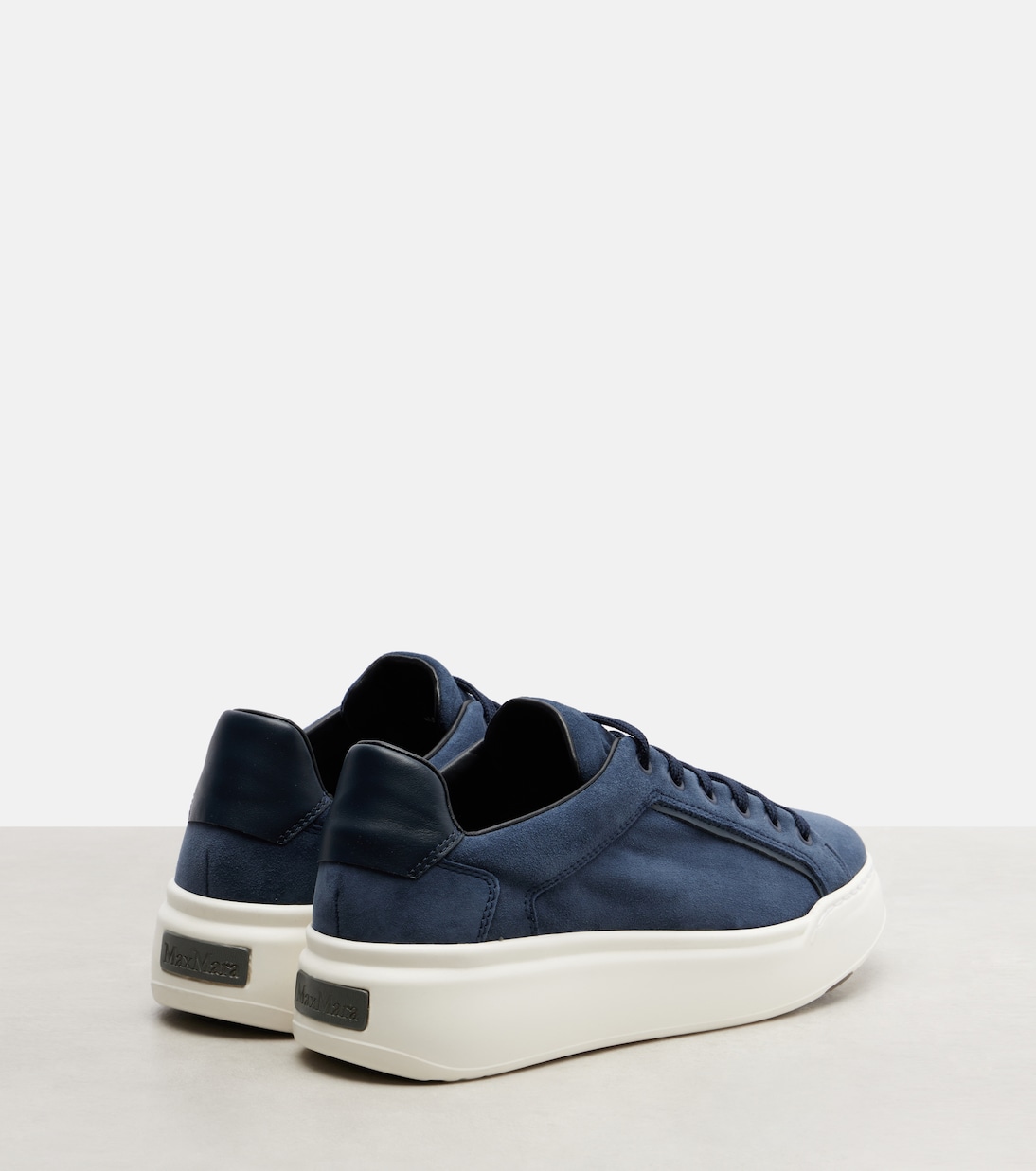 Suede platform sneakers | Max Mara