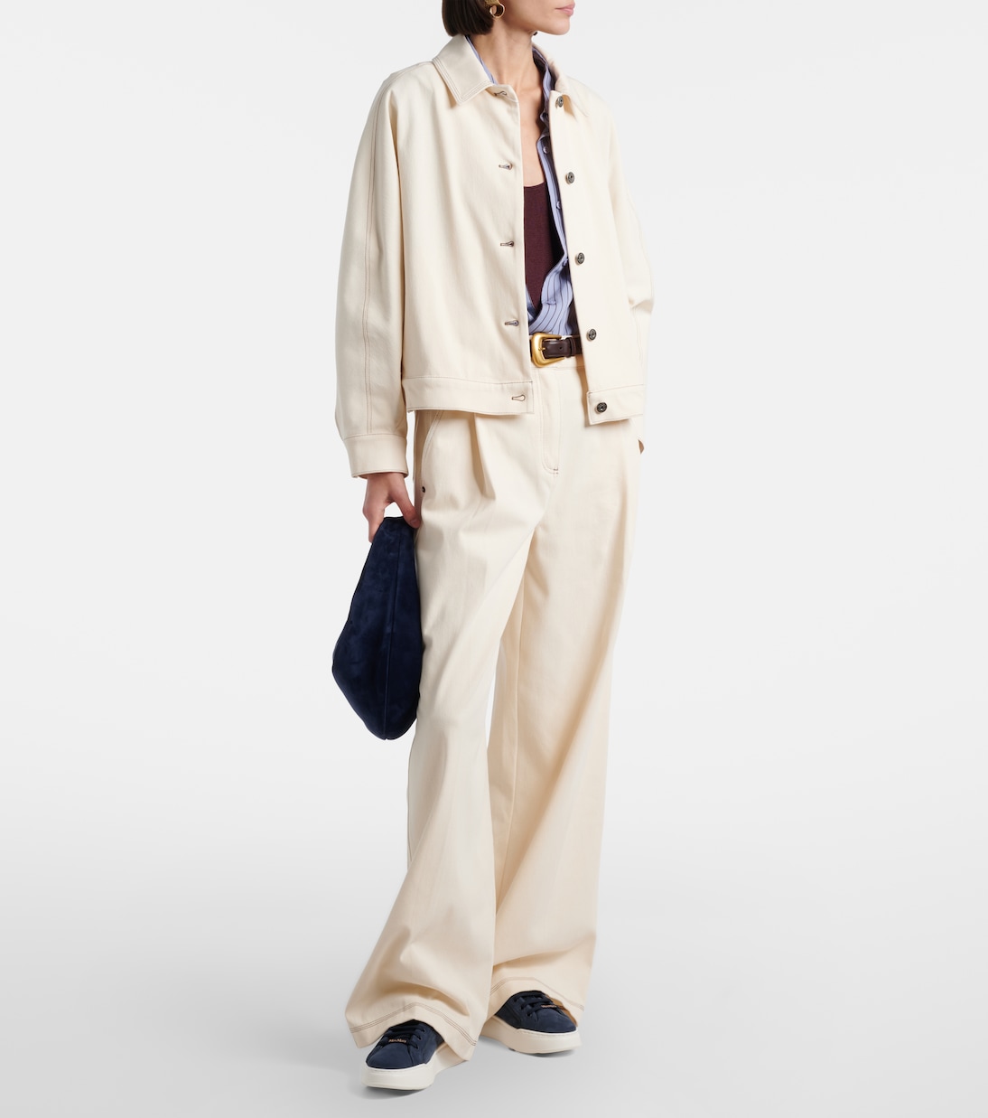 Suede platform sneakers | Max Mara