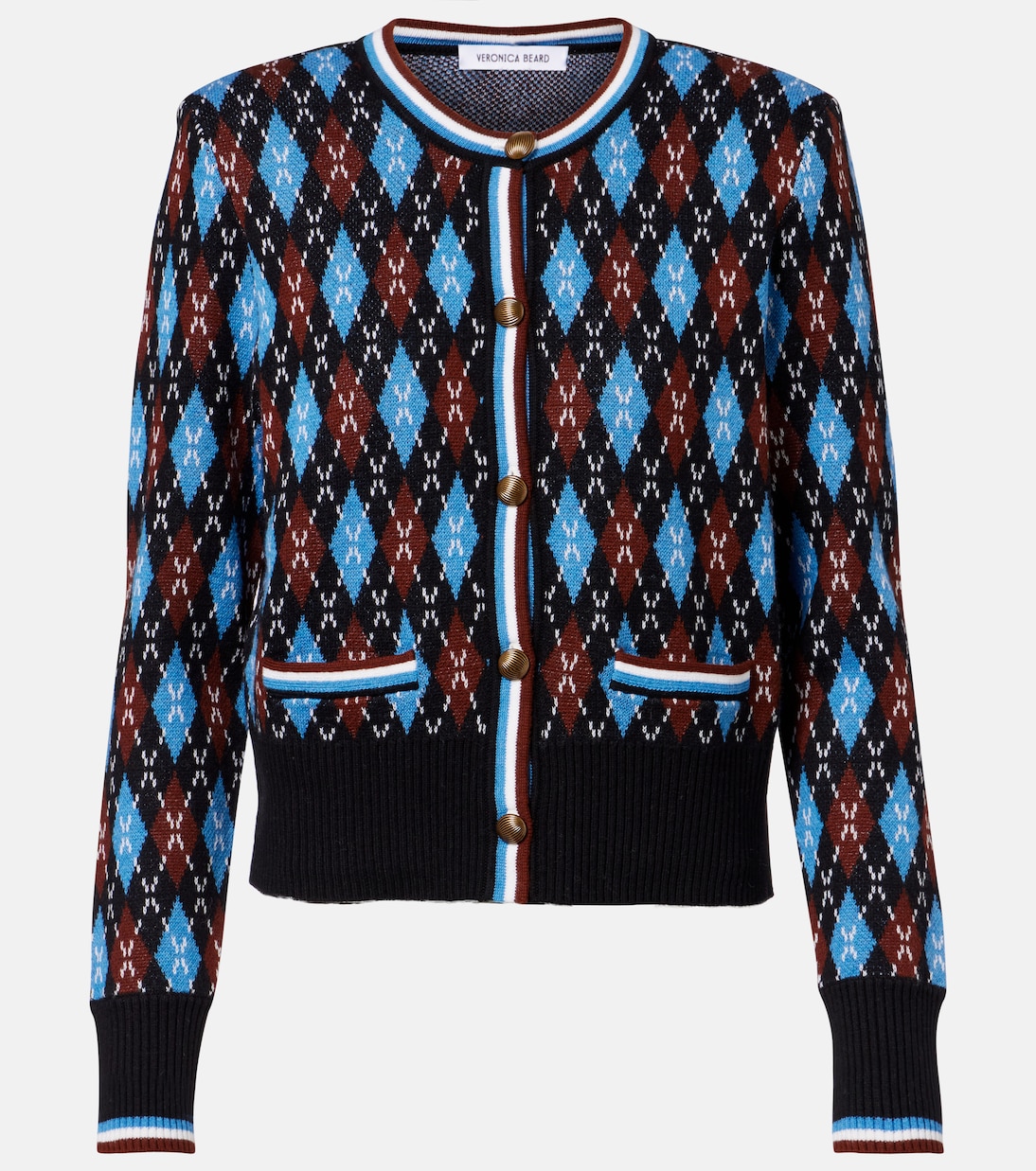 Cardigan Sylvane aus Wolle und Baumwolle | Veronica Beard