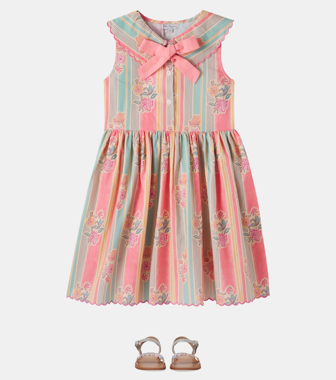 Florence printed cotton dress | Bebe Organic