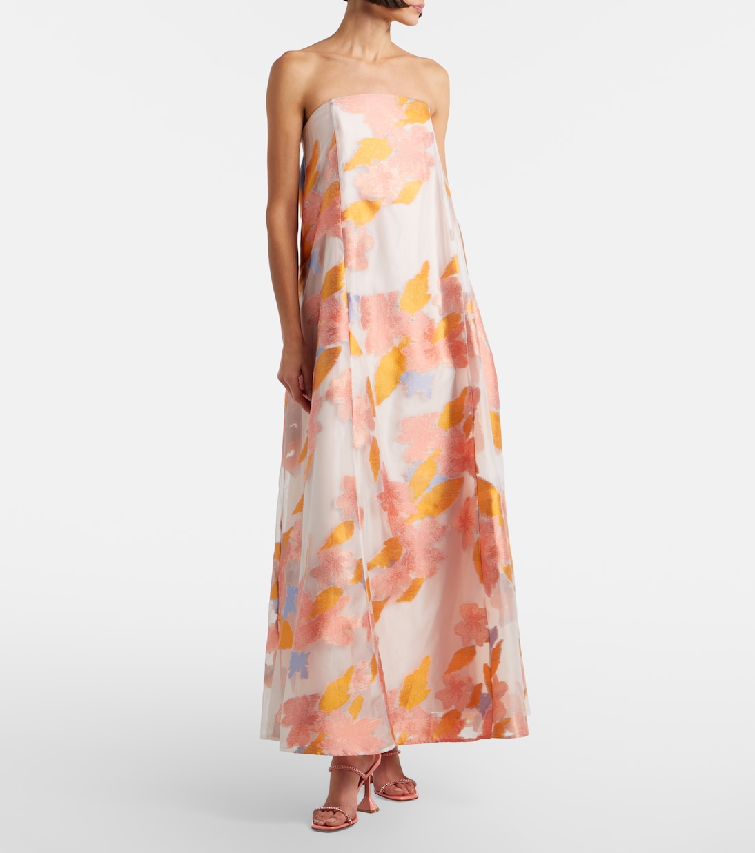 Robe Allyson aus Organza | Staud