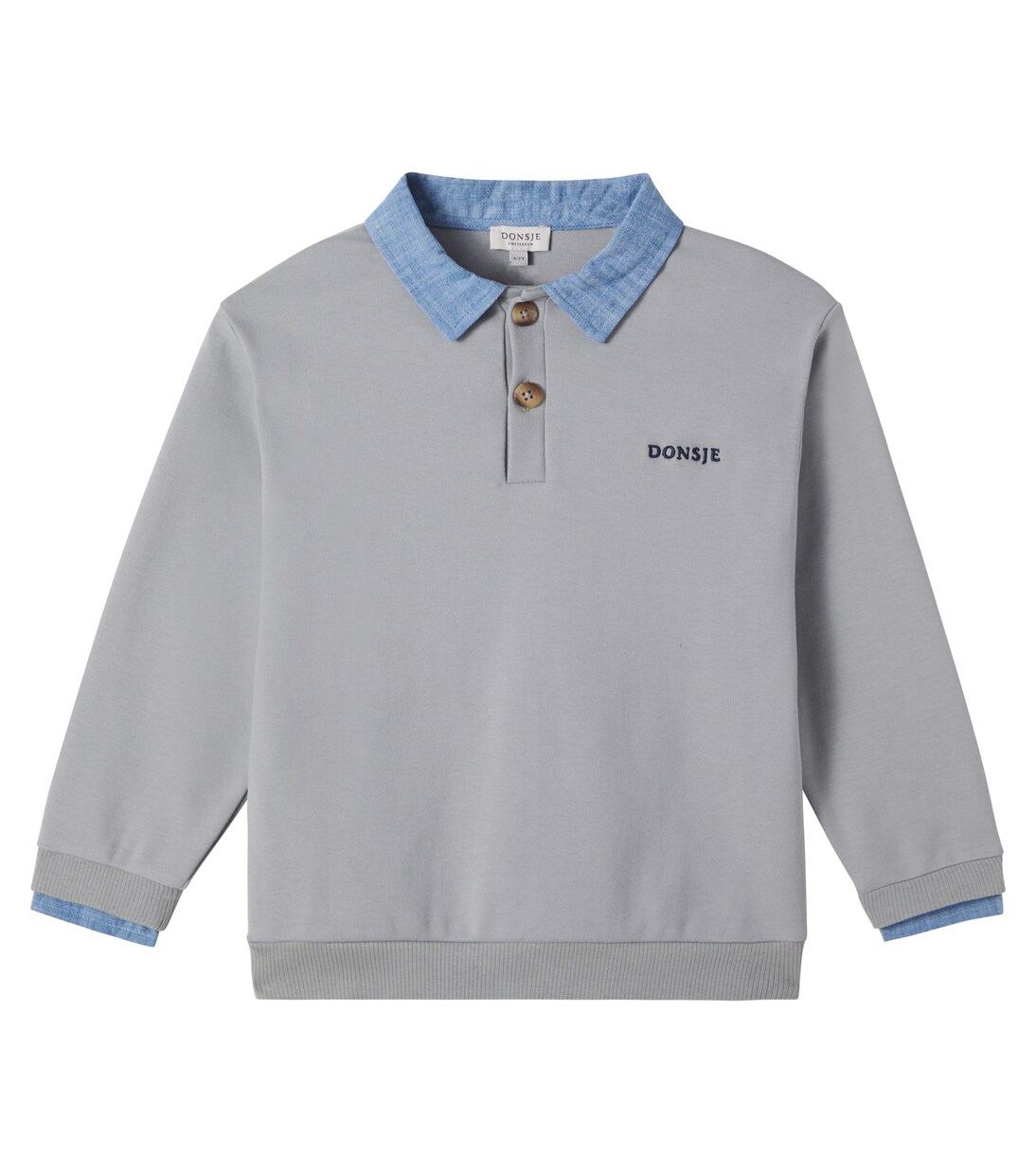 Sweat-shirt Priem brodé en coton | Donsje