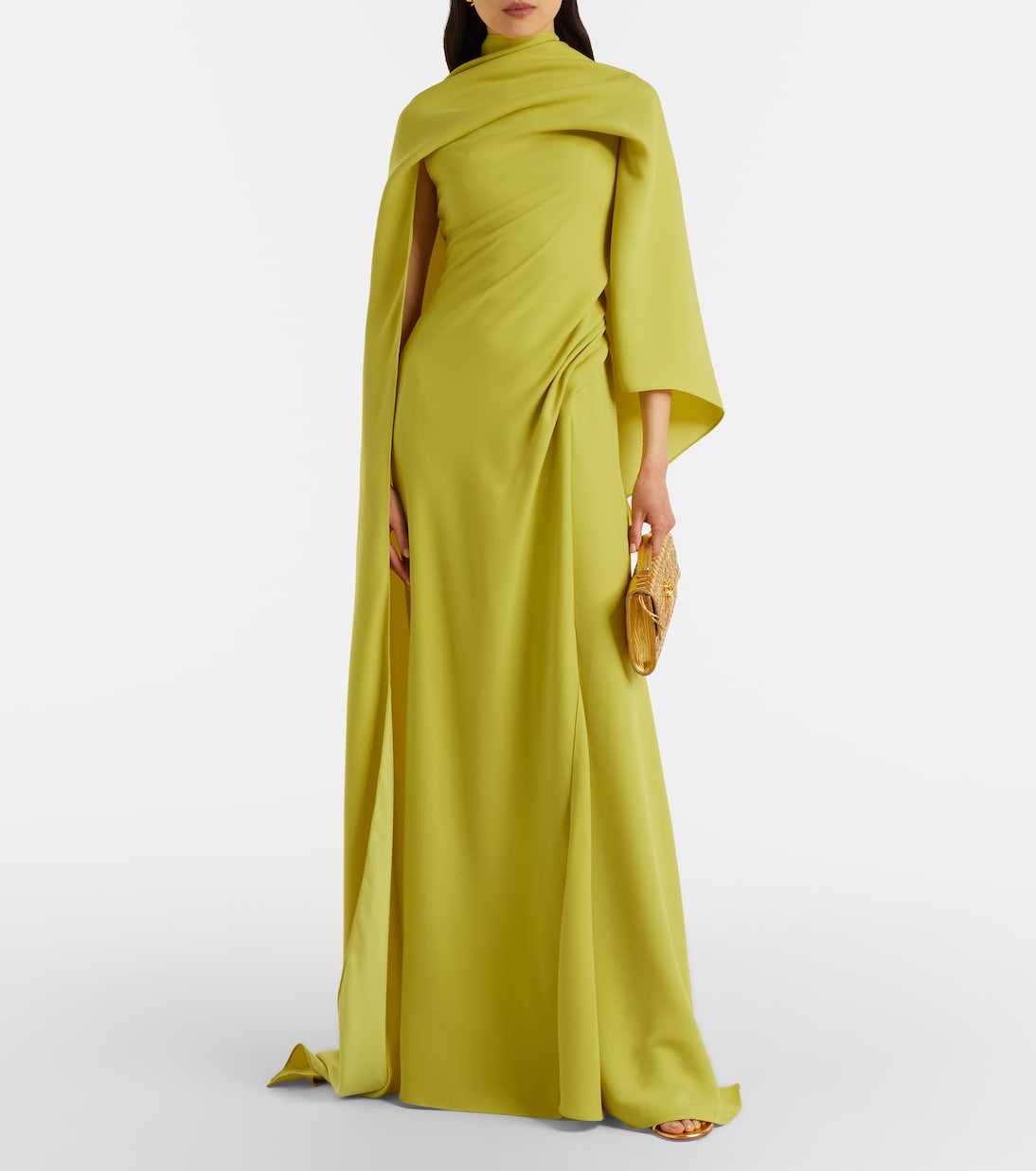 Robe longue drapée | Marmar Halim