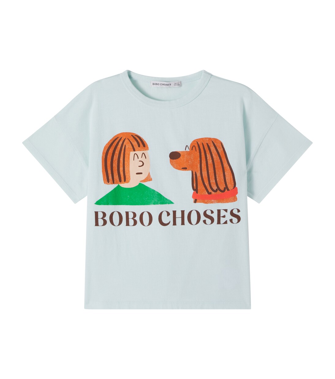 Friends In A Pickle cotton jersey T-shirt | Bobo Choses