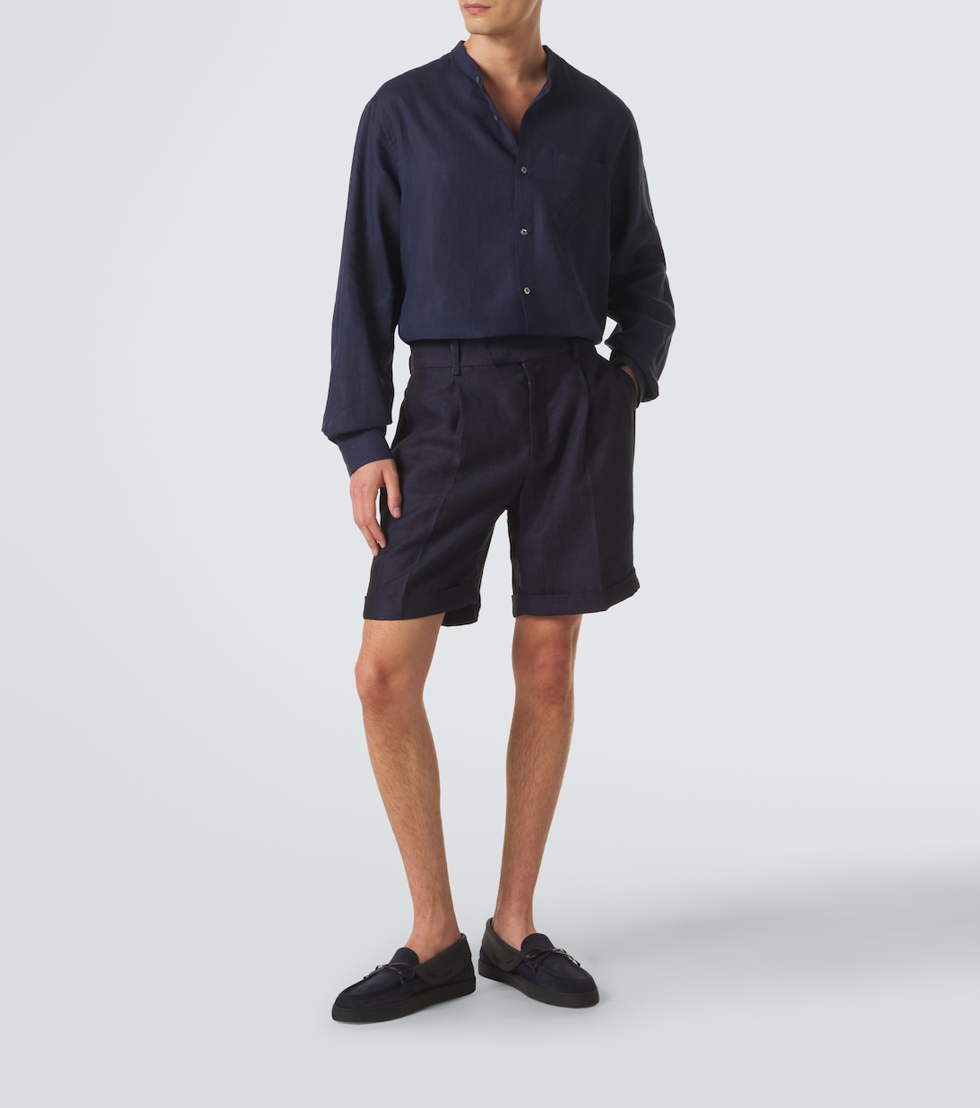Linen shorts | Berluti