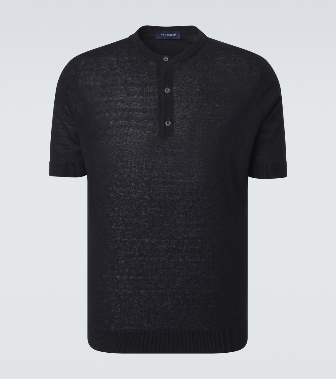 Silk and linen T-shirt | Thom Sweeney
