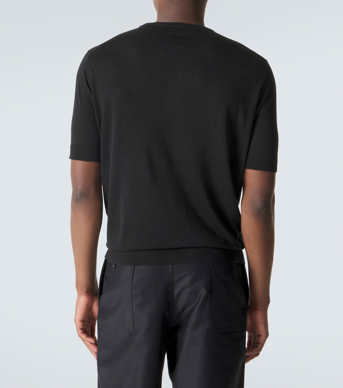 Silk and linen T-shirt | Thom Sweeney