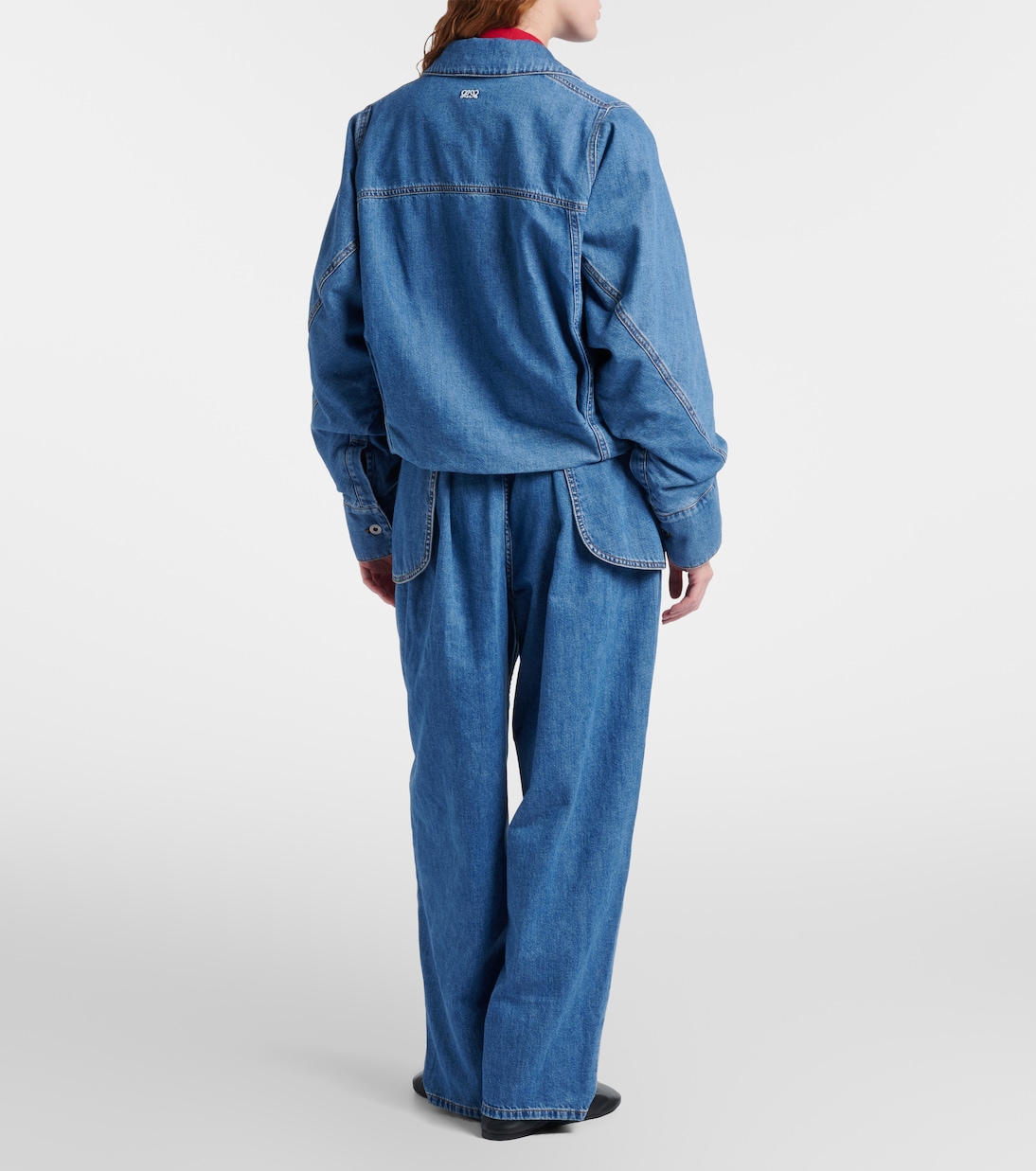 Belted wide-leg jeans | Loewe