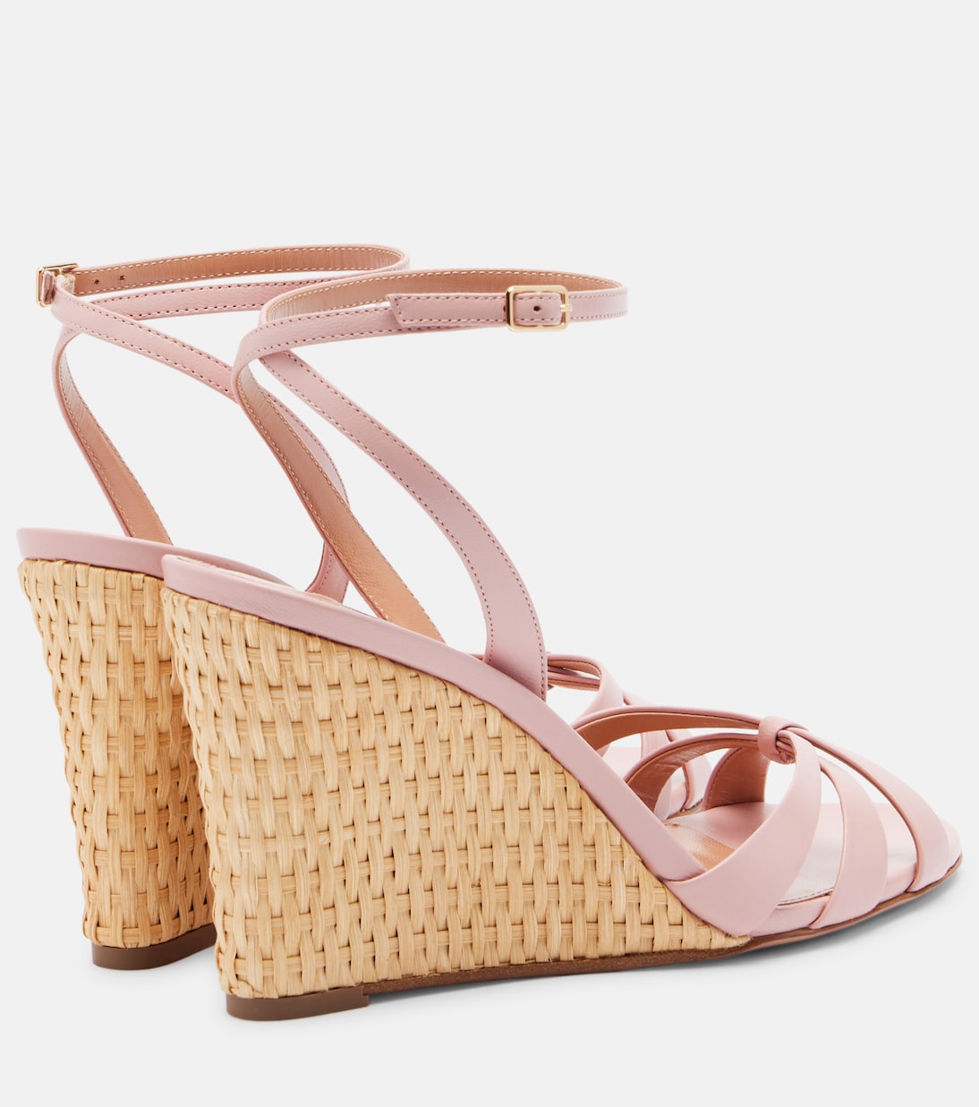 Sandales compensées Tati en cuir | Aquazzura