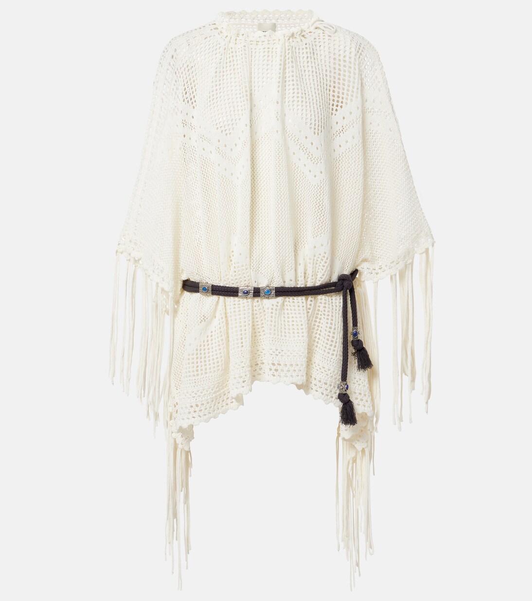 Metilia belted crochet minidress | Isabel Marant