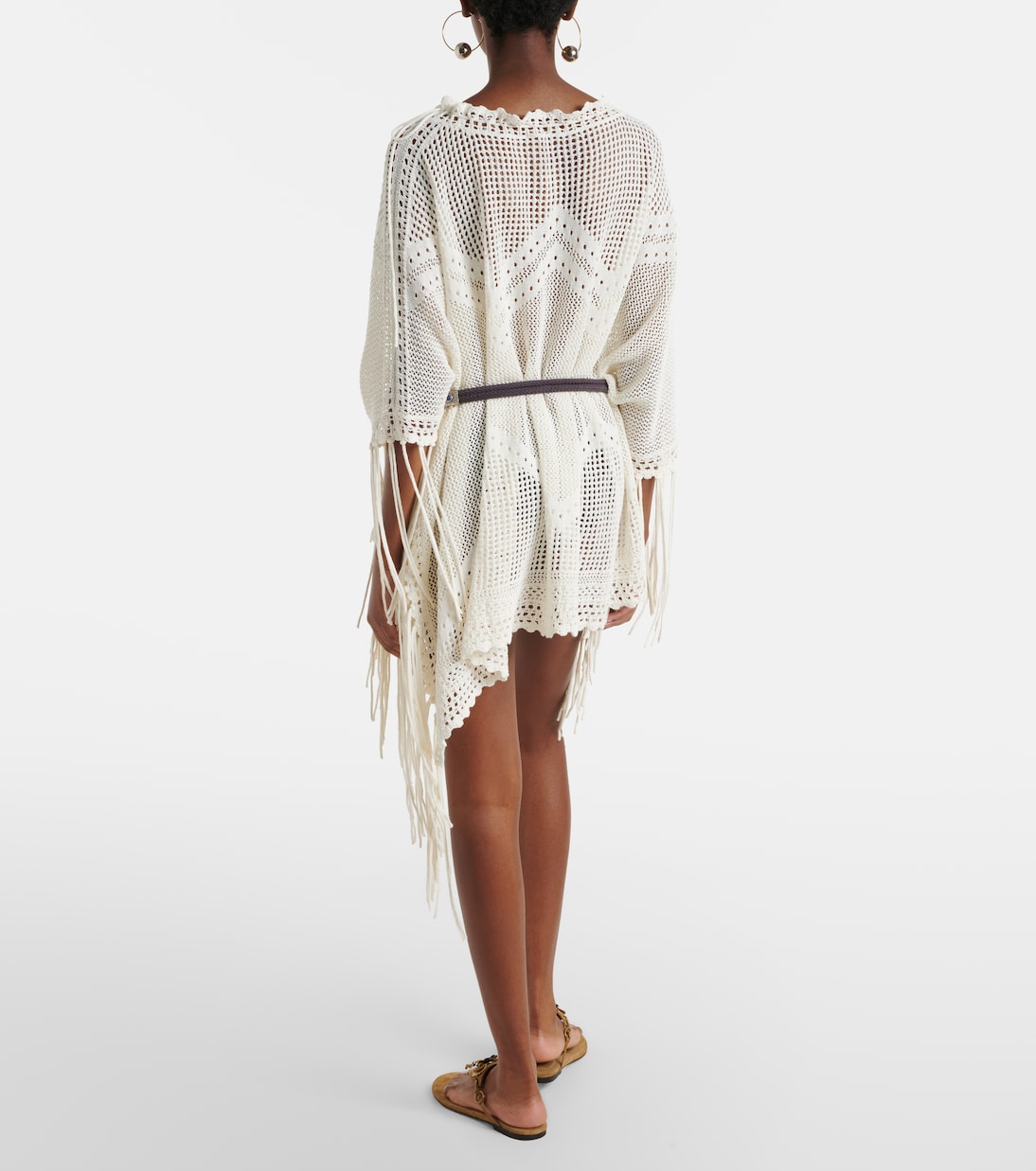 Metilia belted crochet minidress | Isabel Marant
